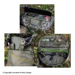 Primos Camo Soft Bow Case (Mossy Oak Bottomland) -Archery Pro Shop 1031722 inuse