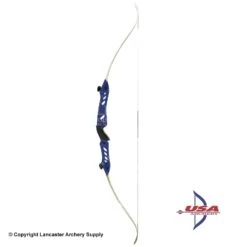 USA Archery 66" Recurve Bow -Archery Pro Shop 1760165 blue