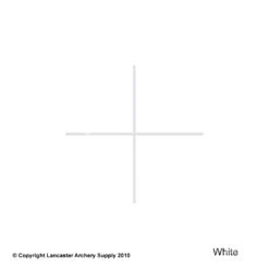 Gunstar Standard Crosshair -Archery Pro Shop 2010004 white