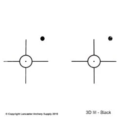 Gunstar Tactical 3D -Archery Pro Shop 2010009 3diii black