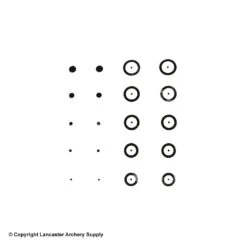 Gunstar Chubby Target Set -Archery Pro Shop 2010014 black