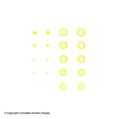 Gunstar Chubby Target Set -Archery Pro Shop 2010014 yellow