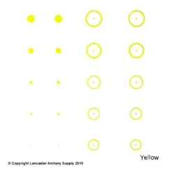 Gunstar Precision Target Set -Archery Pro Shop 2010018 floyellow