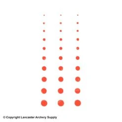 Gunstar Pro Series Rub-On Dots (Assortment) 12 Gunstar Pro Series Rub-On Dots (Assortment) -Archery Pro Shop 2010035 flored