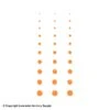 Gunstar Pro Series Rub-On Dots (Assortment) -Archery Pro Shop 2010035 orange