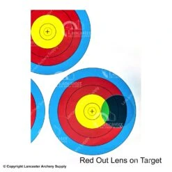 Clear Targets Filter Lens (0x) -Archery Pro Shop 3020015 on target