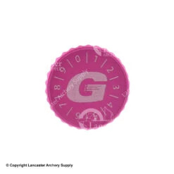 Black Gold Competition 1A Colored Sight Knob Kit -Archery Pro Shop 3200049 pink