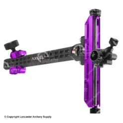 Axcel Achieve RCBL Carbon Bar Recurve Sight -Archery Pro Shop 4530233 purple black