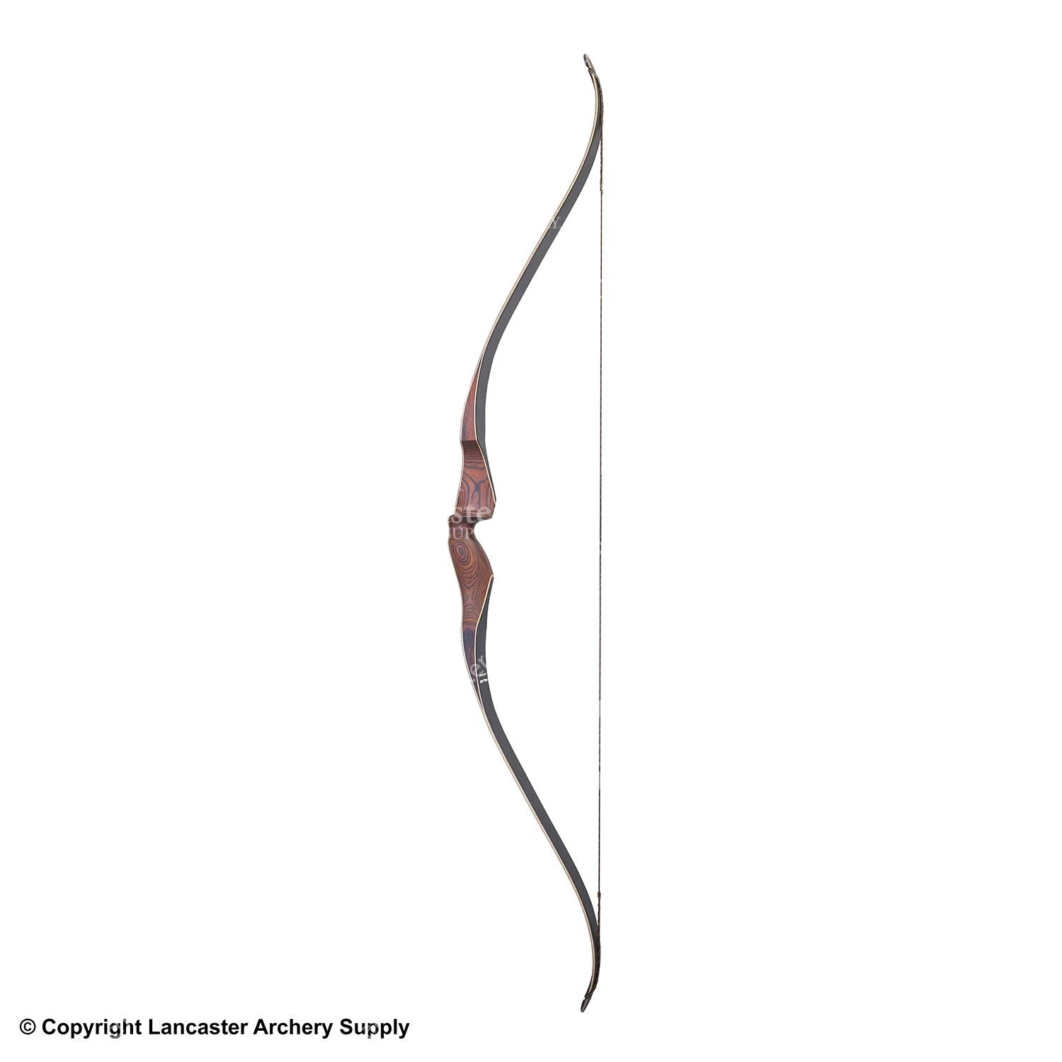 Galaxy Black Ridge 62" One-Piece Recurve Bow 4 Galaxy Black Ridge 62" One-Piece Recurve Bow - Image 2