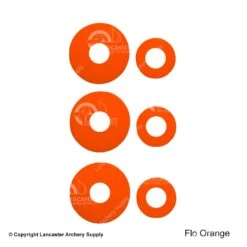 Precision Archery Reticles Large Lens Reticle 10 Precision Archery Reticles Large Lens Reticle -Archery Pro Shop 9590004 flo orange