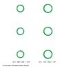 Precision Archery Reticles 3D Ring Lens Decals