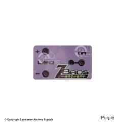 Zbros Pro-Optic Replacement Label -Archery Pro Shop 9940008 purple