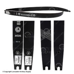 Tradtech Black Max 2.0 Wood Glass ILF Limbs (Open Box X1030098) 5 Tradtech Black Max 2.0 Wood Glass ILF Limbs (Open Box X1030098) -Archery Pro Shop X1030098a