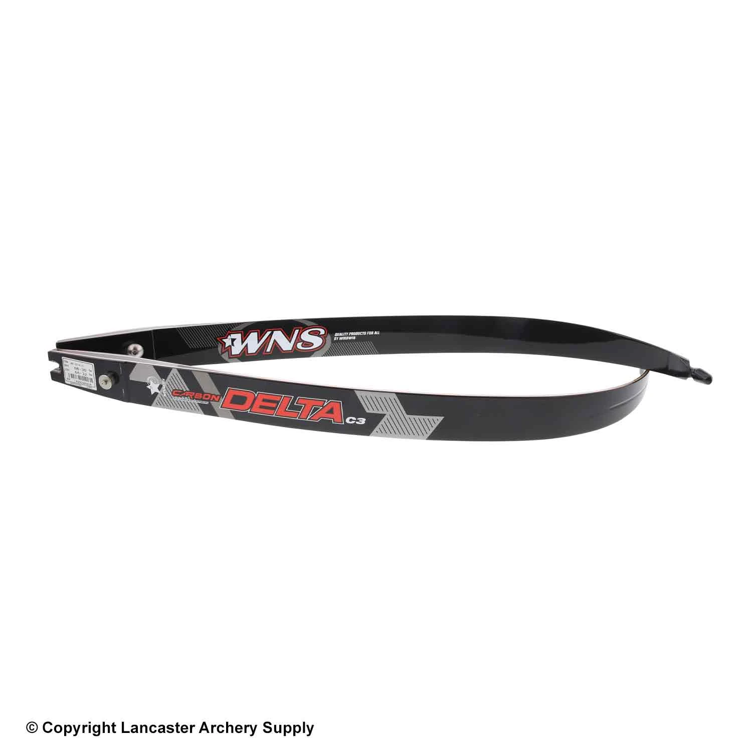 Win Win WNS Delta C3 Carbon/Wood ILF Recurve Limb (Open Box X1030292) 3 Win Win WNS Delta C3 Carbon/Wood ILF Recurve Limb (Open Box X1030292)