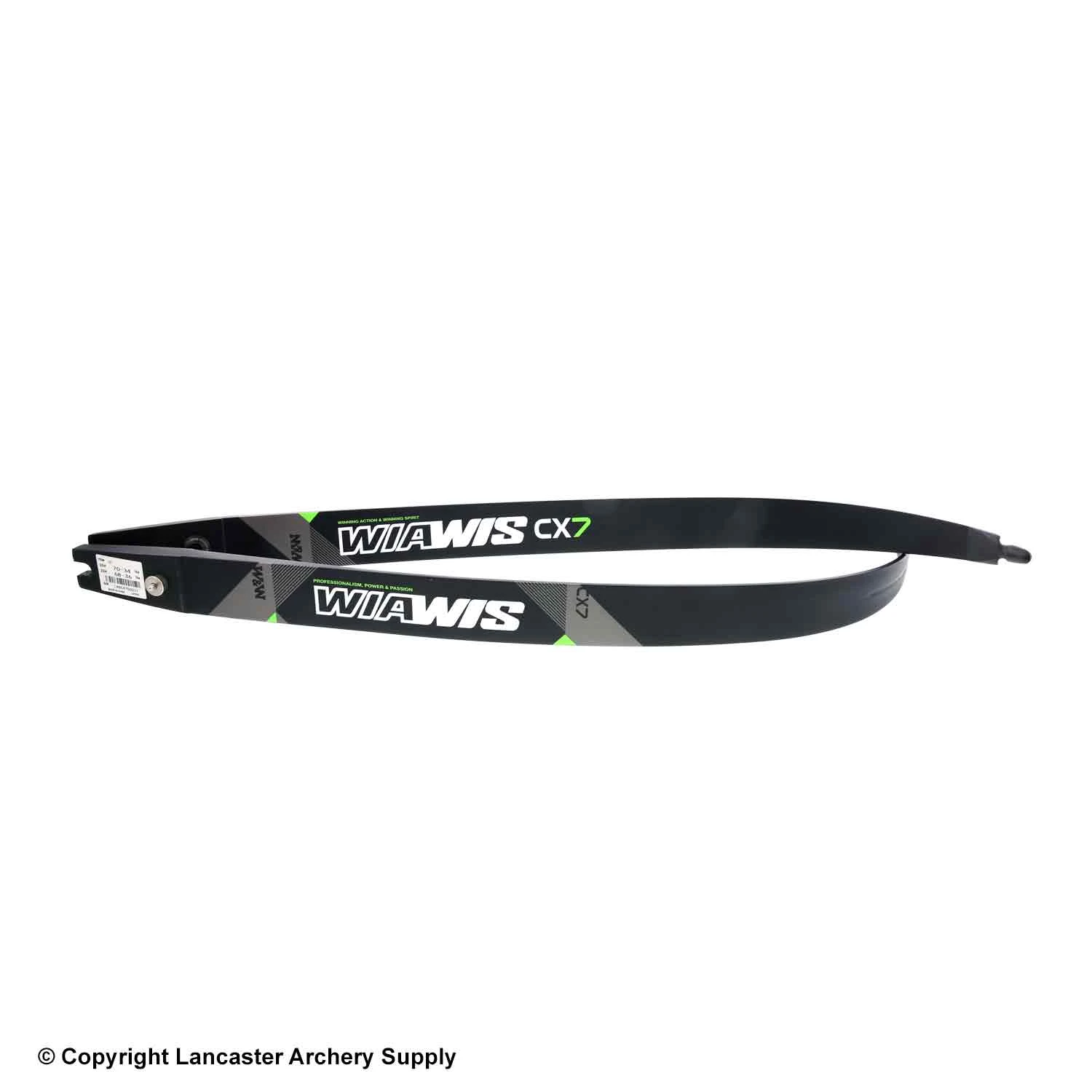 Win&Win WIAWIS CX7 Recurve Limbs (Foam Core) (Open Box X1031050) 3 Win&Win WIAWIS CX7 Recurve Limbs (Foam Core) (Open Box X1031050)