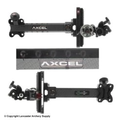 Axcel LANDSLYDE Carbon Pro Slider Sight (Open Box X1033206) -Archery Pro Shop X1033206a